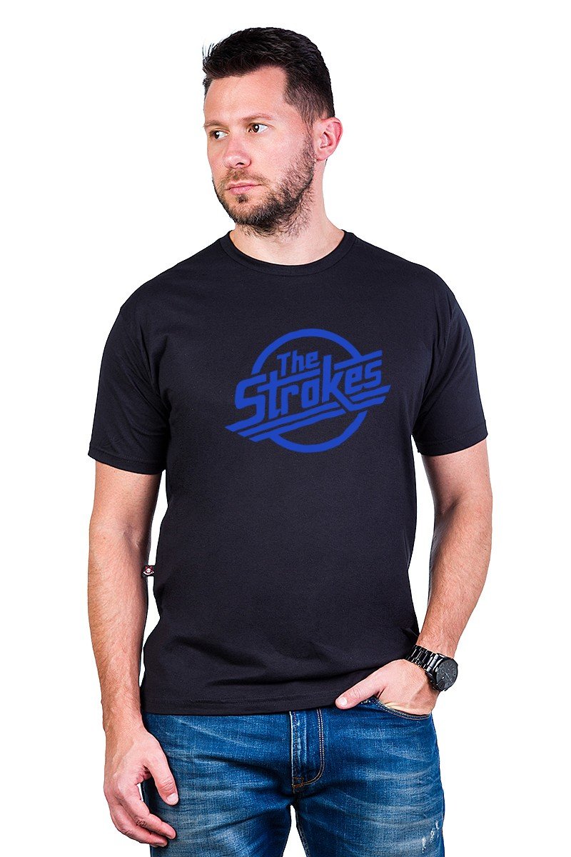 Camiseta The Strokes Logo Gola Redonda - UNISSEX
