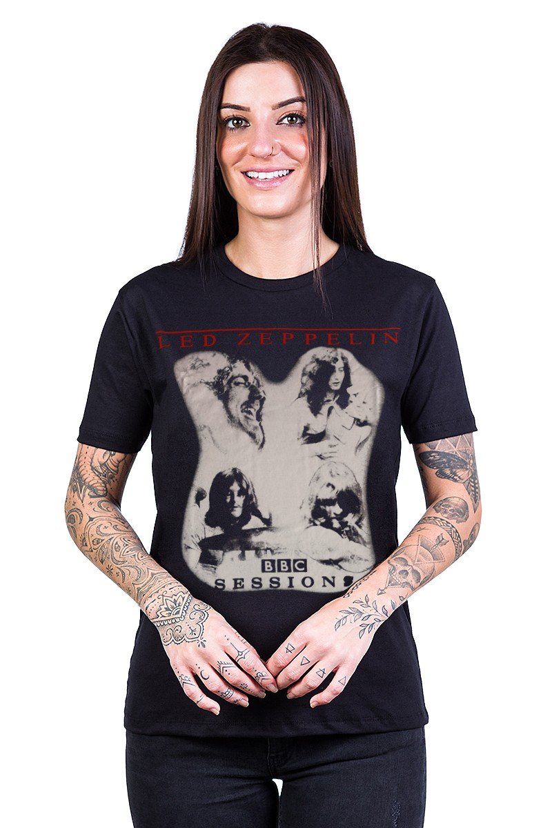 Camiseta Led Zeppelin BBC Sessions Bandalheira - UNISSEX