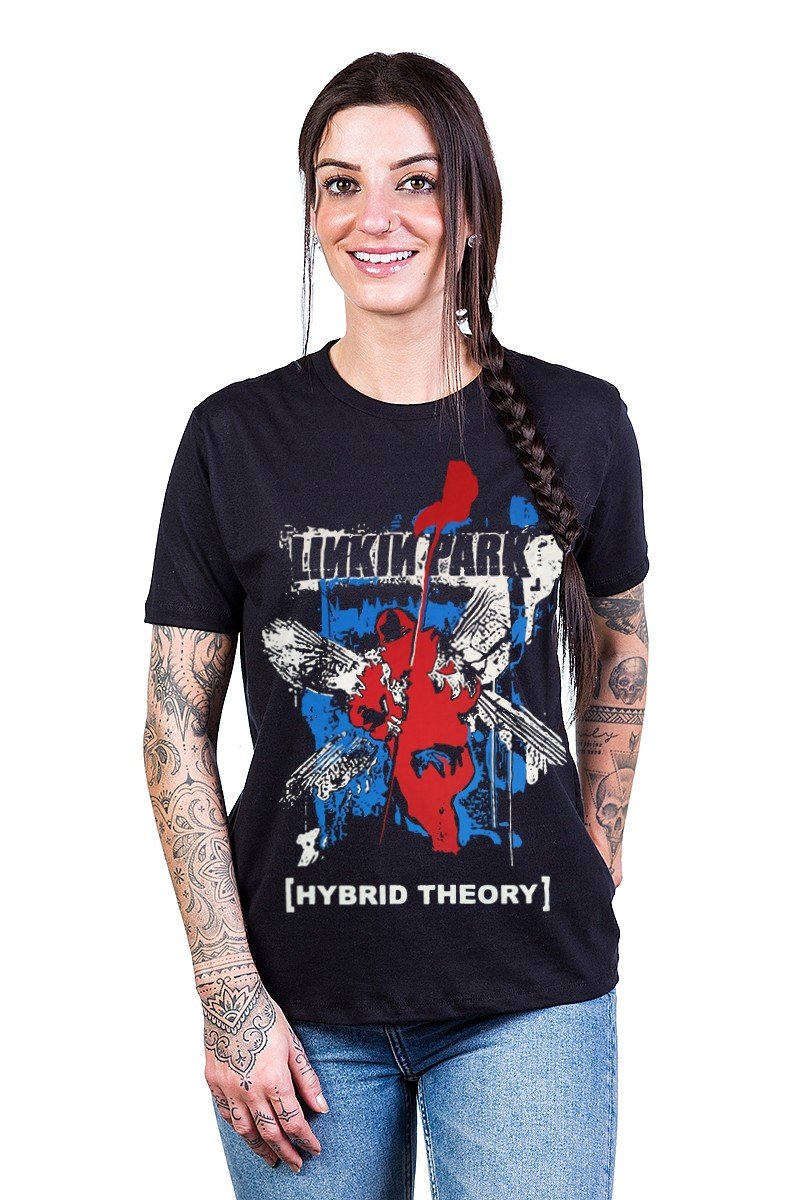 Camiseta Linkin Park Hybrid Theory 100% Algodão - UNISSEX