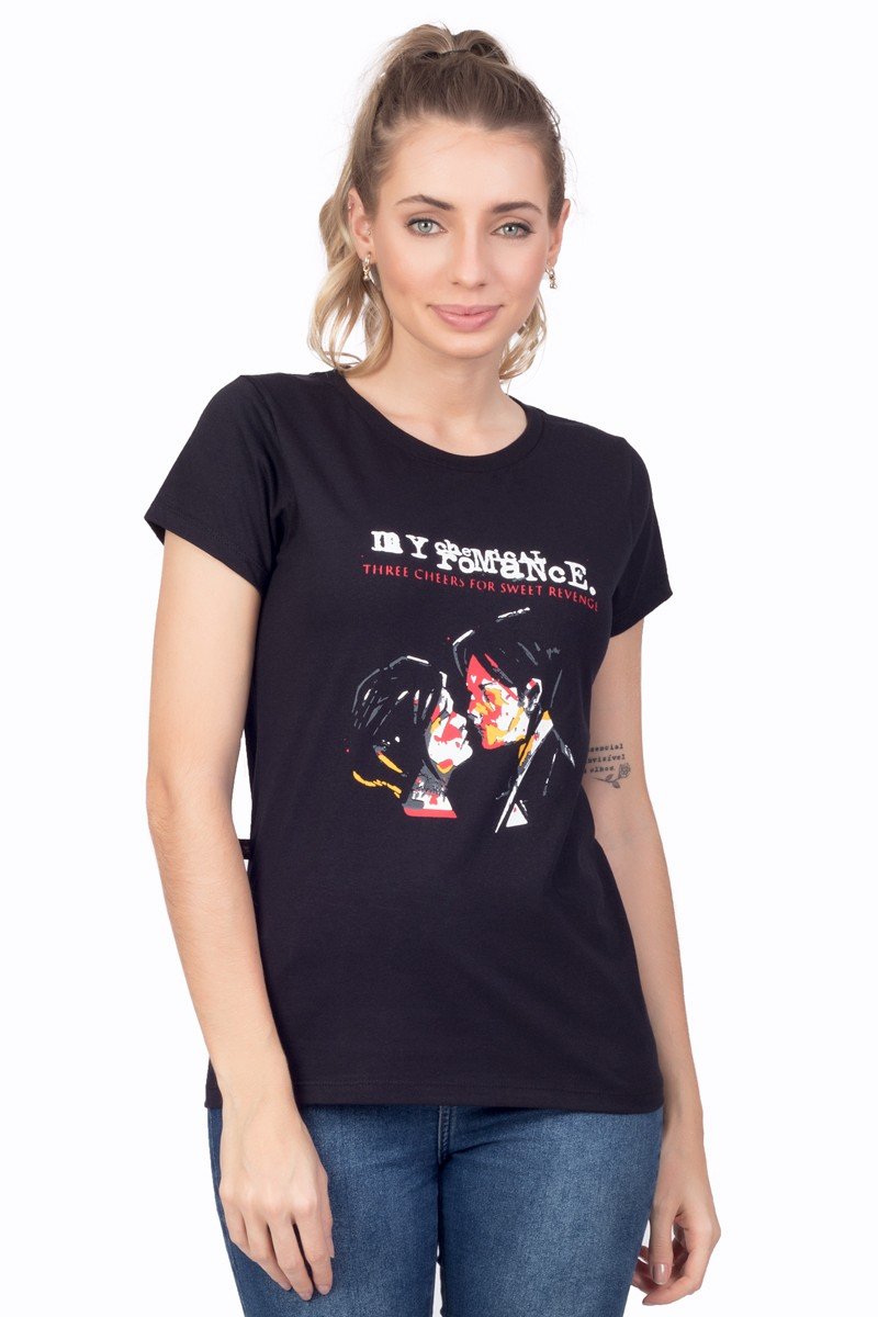 T-shirt Feminina My Chemical Romance