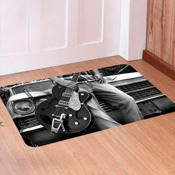 tpe 062 tapete para porta guitarra e cadillac vintage emborrachado 1