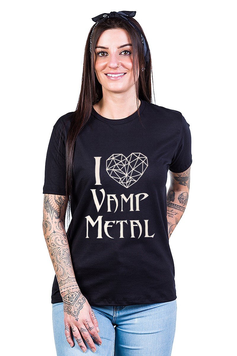 Camiseta I Love Vamp Metal - UNISSEX