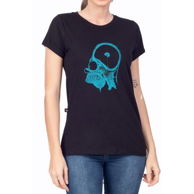 tsh 655 pr t shirt feminina simpson cerebro personagens 1