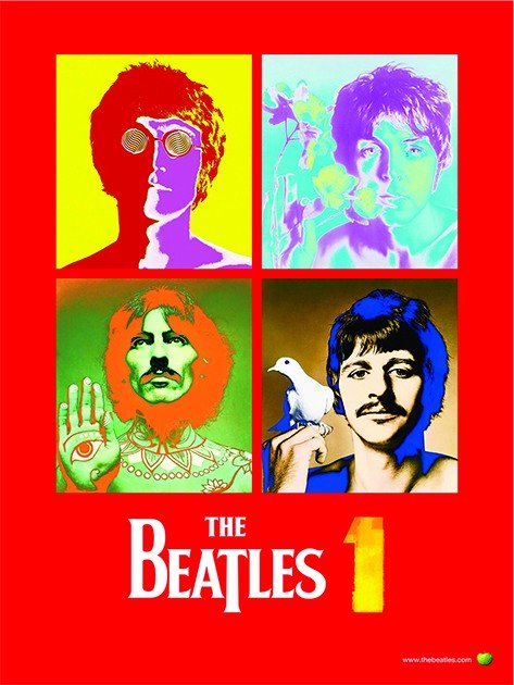Placa Decorativa The Beatles 1