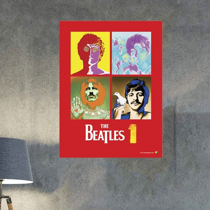 Placa Decorativa The Beatles 1