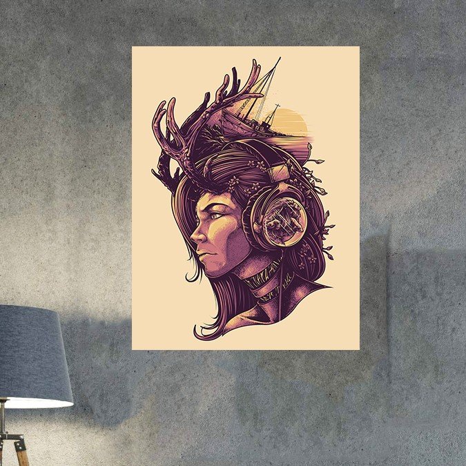 plc 0230 placa decorativa kiss colorido 3