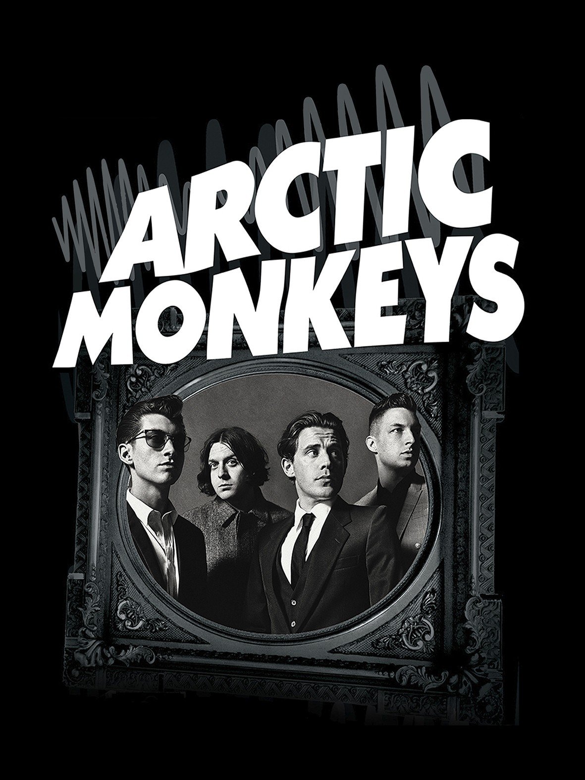 Placa Decorativa Arctic Monkeys Foto Banda
