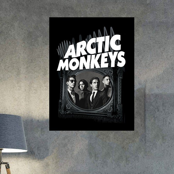Arctic Monkeys – Matador 7インチ　フォトシート付き Placa Decorativa Arctic Monkeys Foto Banda