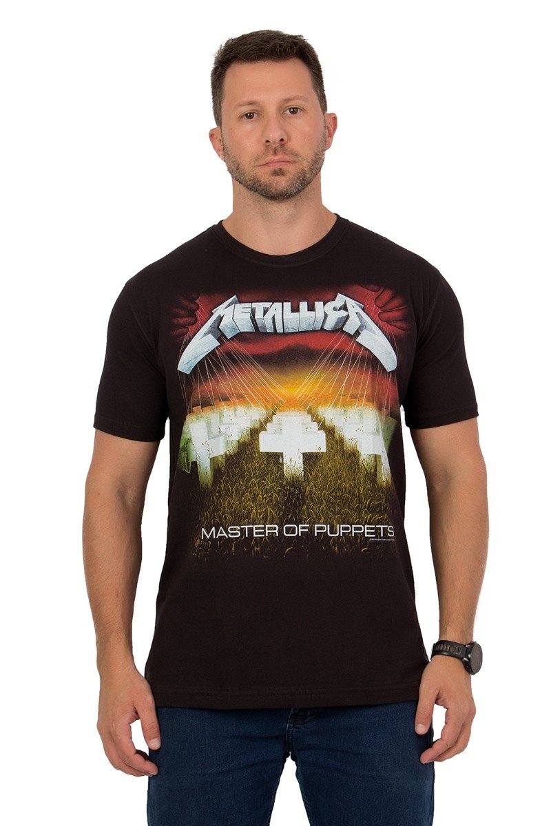 Camiseta Metallica Master Of Puppets High definition - UNISSEX