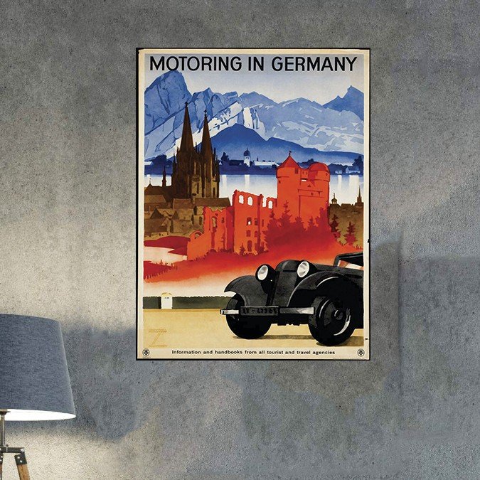 plc 0530 placa decorativa motoring in germany 1