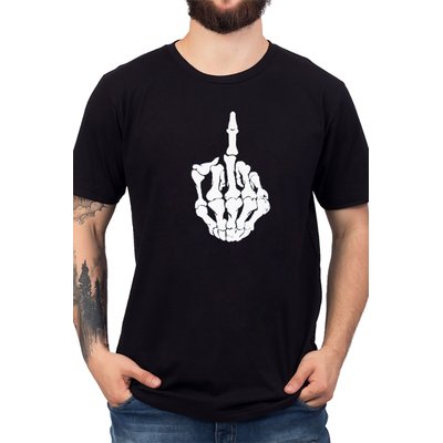cam 2913 camiseta esqueleto dedo do meio f unissex 2