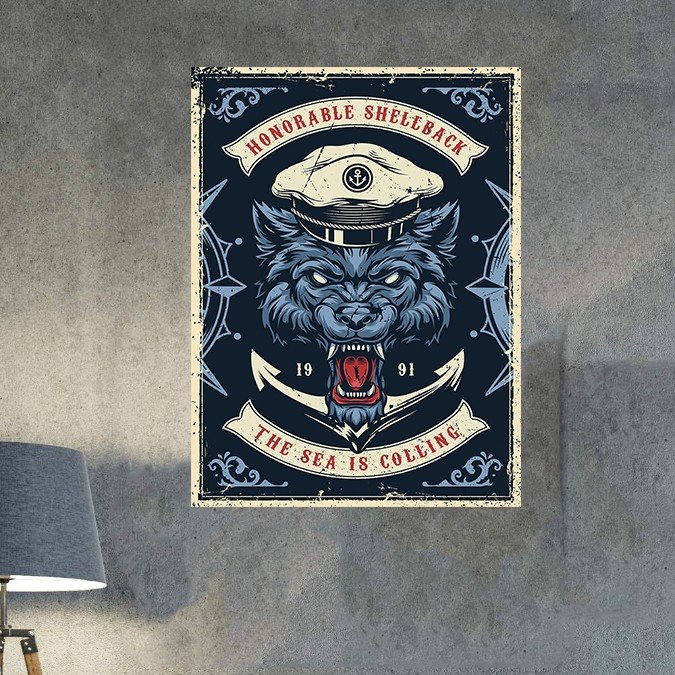 plc 0719 placa decorativa lobo honorable shellback 1