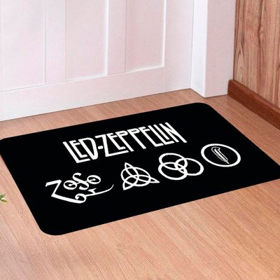 tpe 092 tapete para porta led zeppelin logo escrito 4