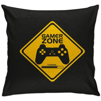 cap119 capa para almofada decorativa game zone placa 2
