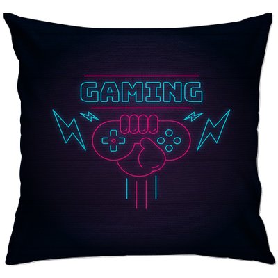 cap120 capa para almofada decorativa gaming controle 2