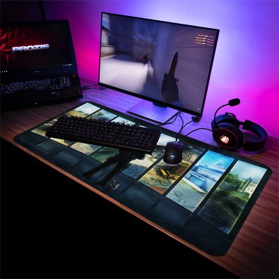 Mouse Pad Gamer Counter Strike Global Offensive CT Olhando Cameras