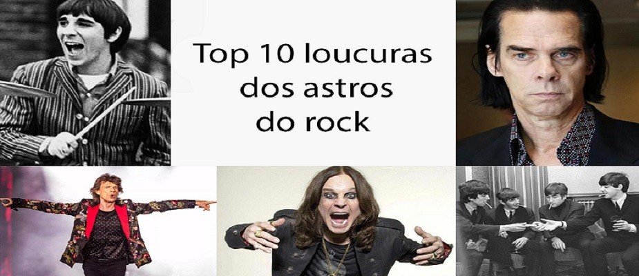 Top 10 Loucuras dos Astros do Rock