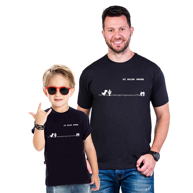 Kit Tal Pai Tal Filho(a) Camisetas Misfits Logo Branco 100 Kit Tal Pai Tal Filho(a) Camisetas Misfits Logo Branco 100