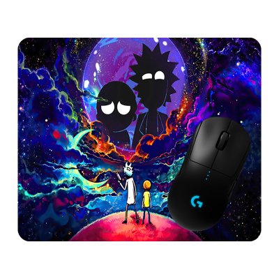 Mouse Pad Retangular Rick and Morty Lua Avulso