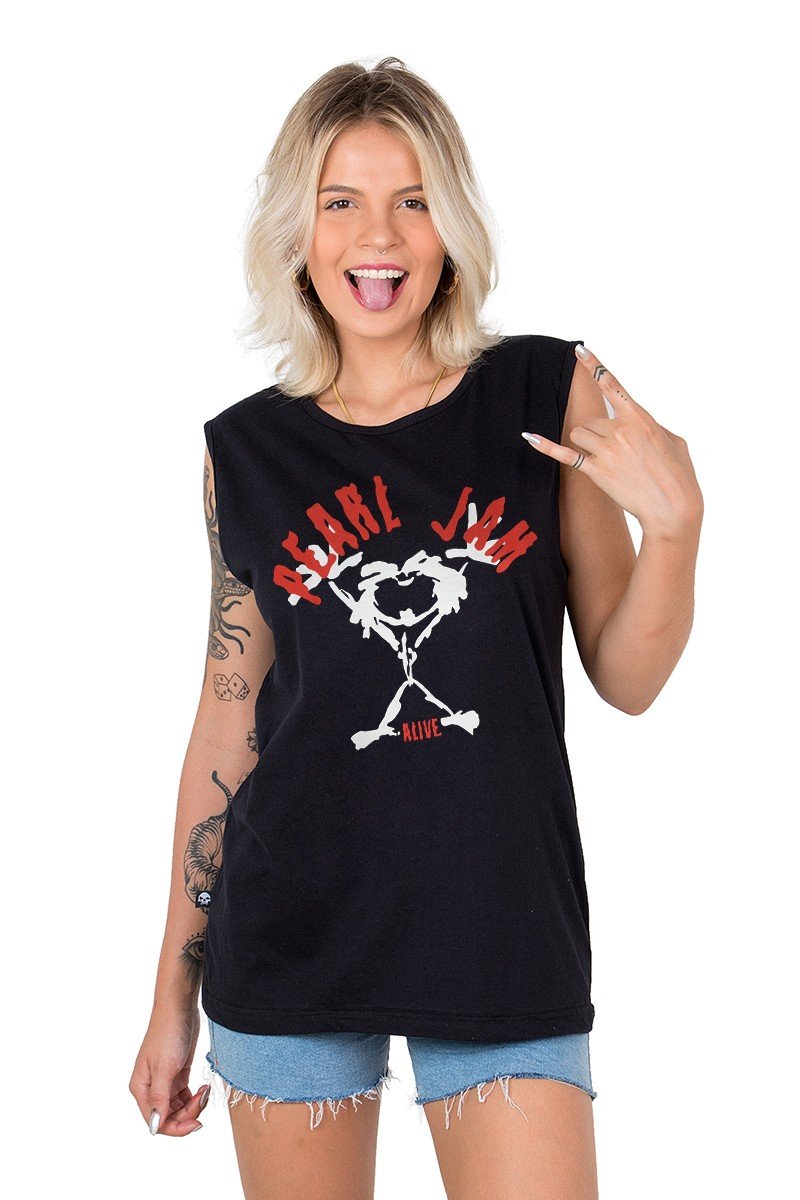 Regata Pearl Jam Alive Bandalheira - UNISSEX