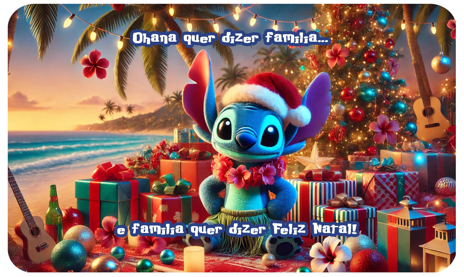 Tapete Para Porta Decorativo Personagem Alien Ohana Quer Dizer Família