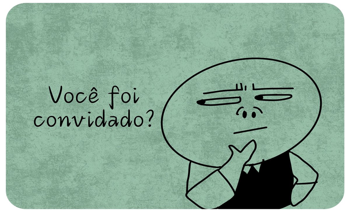 Levar alguém que não foi convidado