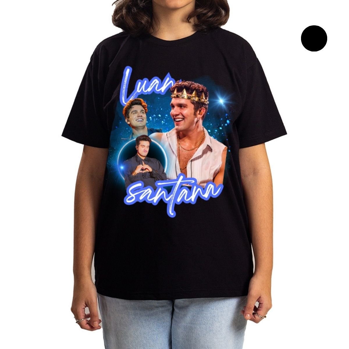 Camiseta Cyndi Lauper Logo Escrita Artista Alta Definição - Unissex