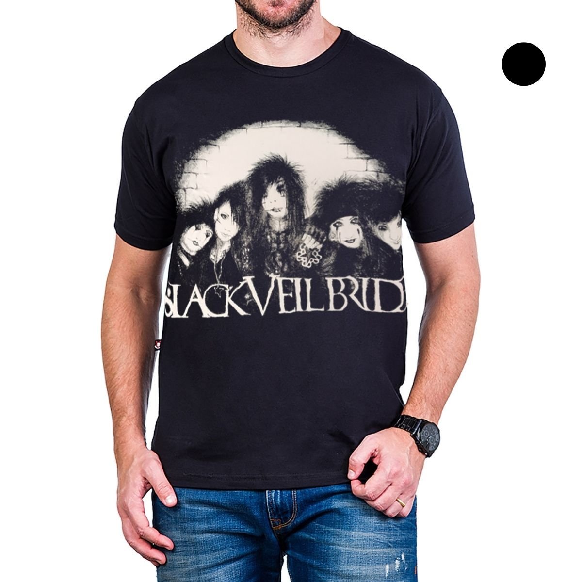 Camiseta Asking Alexandria The Black Bandalheira - UNISSEX