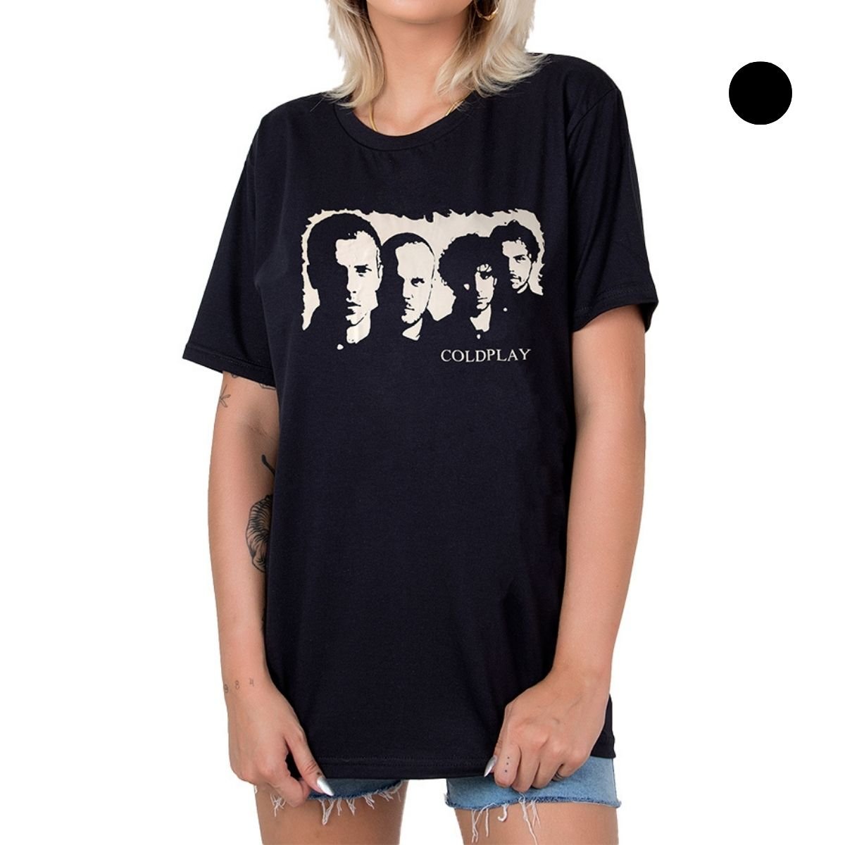 【USA製】Coldplay バンドTシャツ Murinaボディ S Camiseta Coldplay Grupo - Unissex