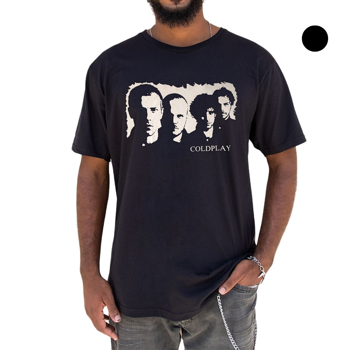 Camiseta Coldplay Grupo - Unissex