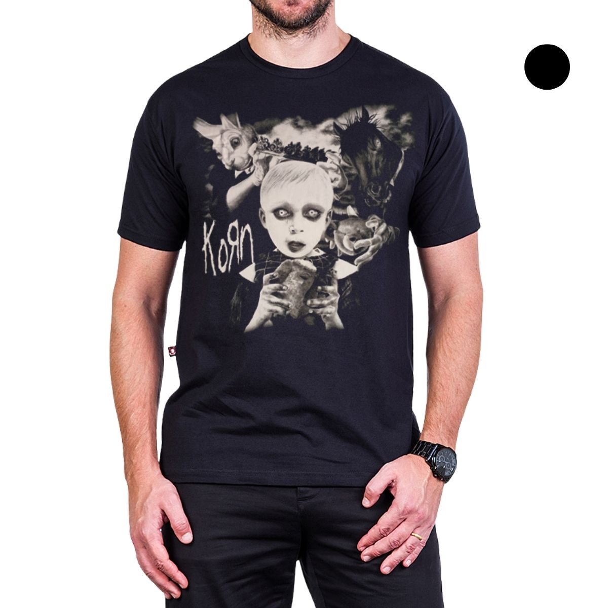 KORN コーン See you on the other side Tシャツ ダメージ 加工 t シャツ