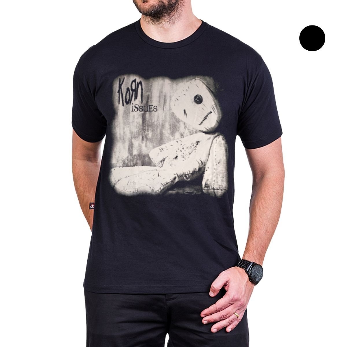 Camiseta Korn Issues Masculino - UNISSEX