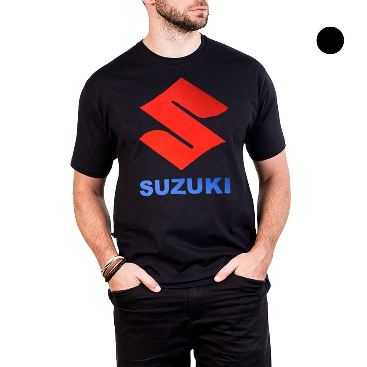 Camiseta Suzuki Camiseta Suzuki Logo Com Estampa UNISSEX