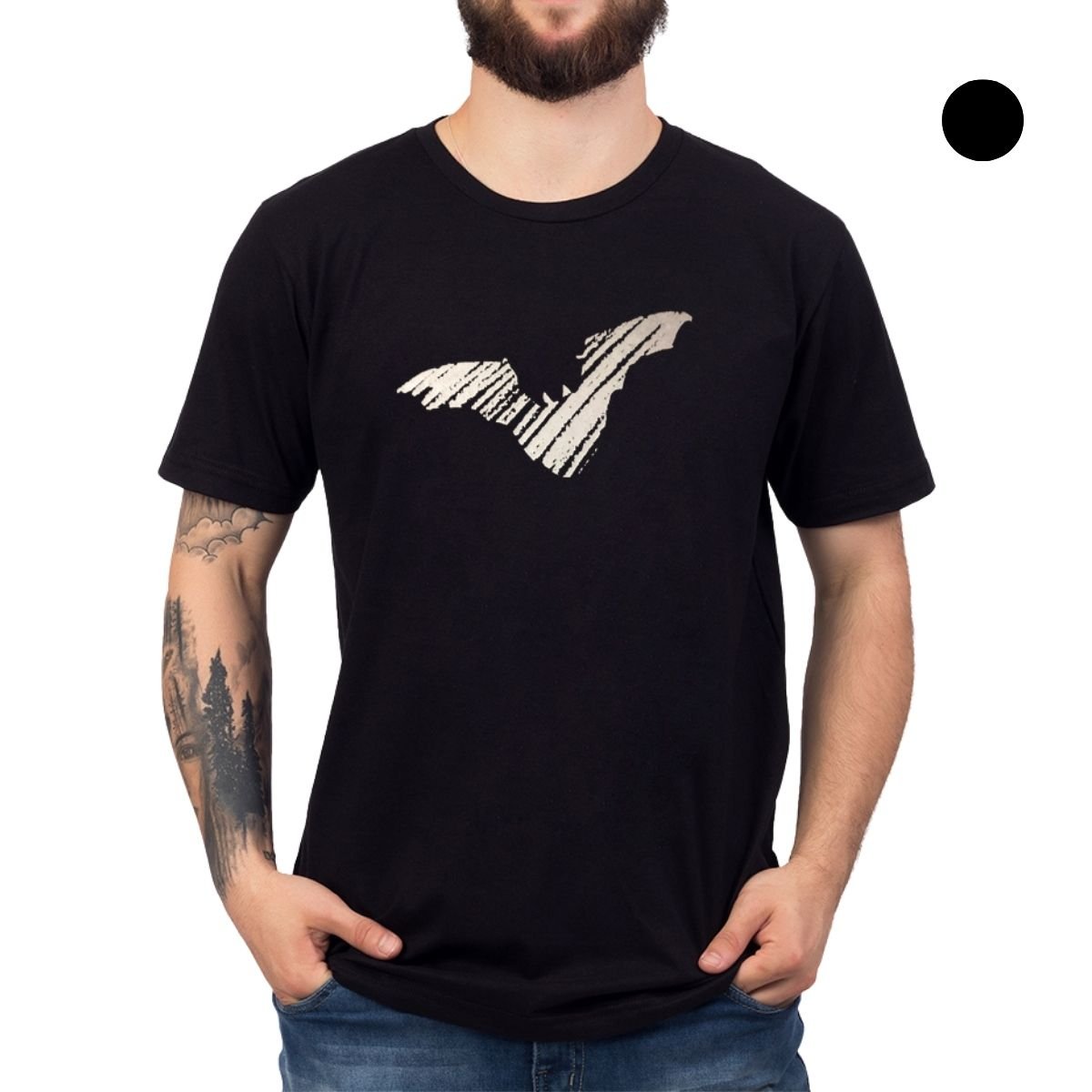 Camiseta Vamp-Morcego - UNISSEX