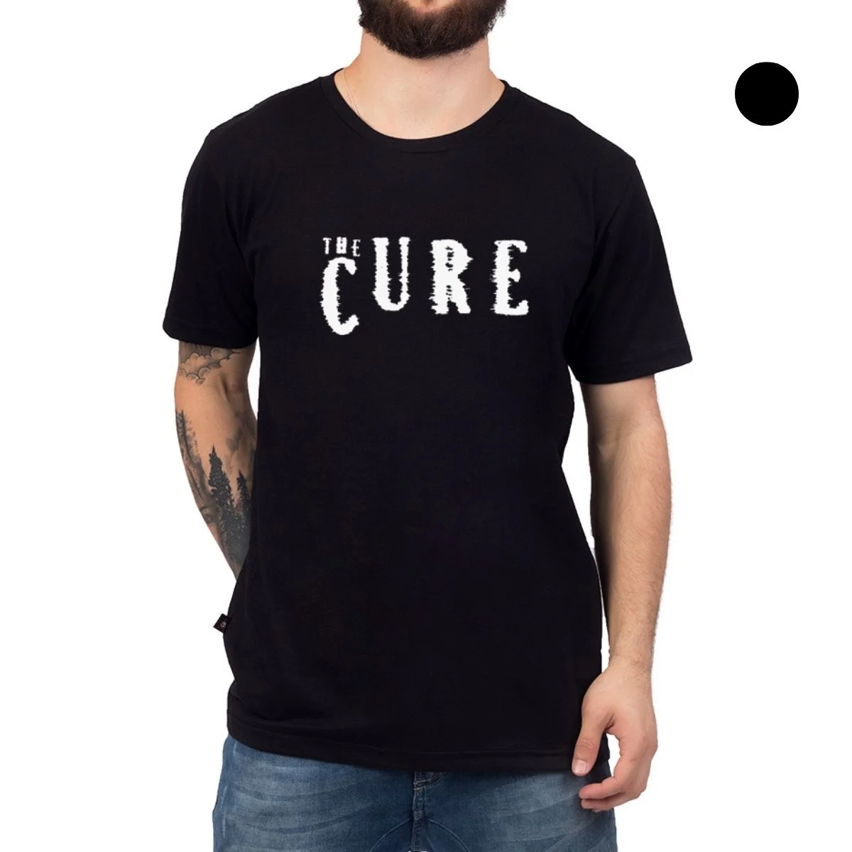 Camiseta The Cure Banda Logo 100% Algodão - Unissex