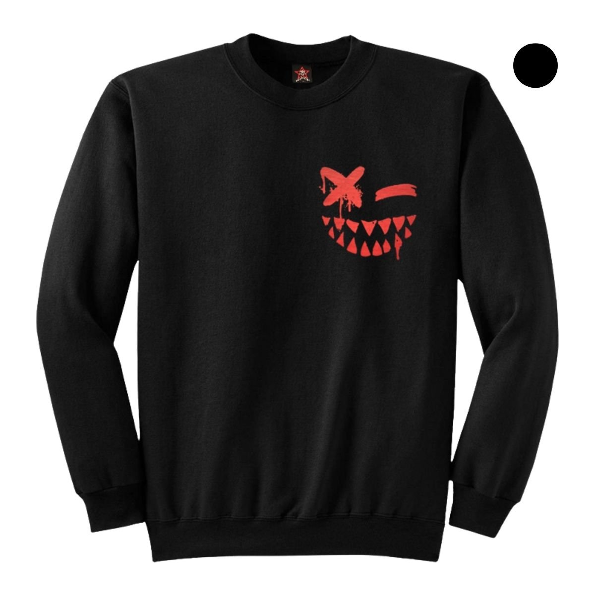 Blusa de Moletom Smile Dentes Gola c/ Elastano - Unissex