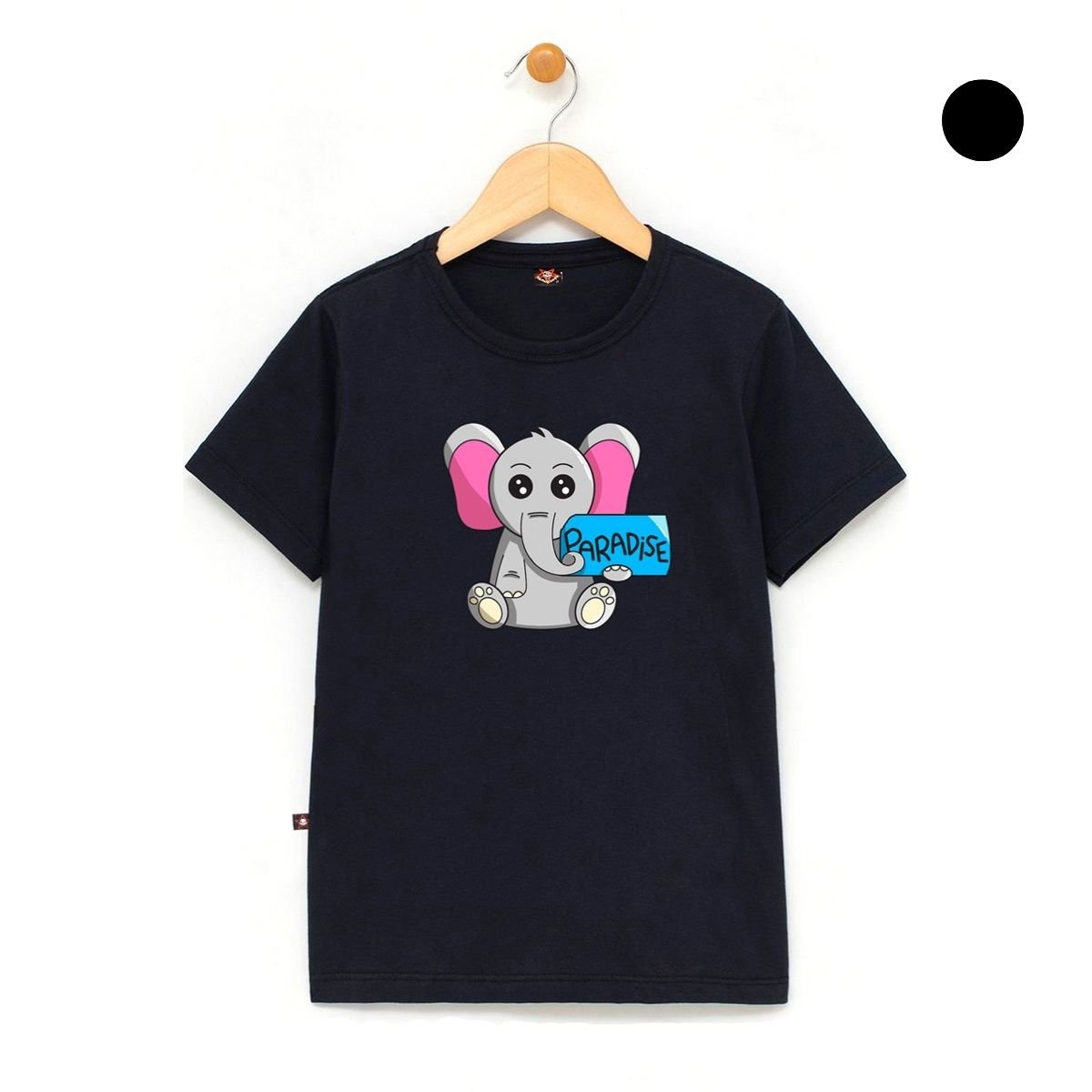 Camiseta Infantil Elefante Paradise Alta Definição