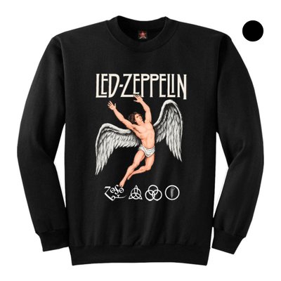 Blusa de Moletom Led Zeppelin Apolo Anjo Gola Redonda