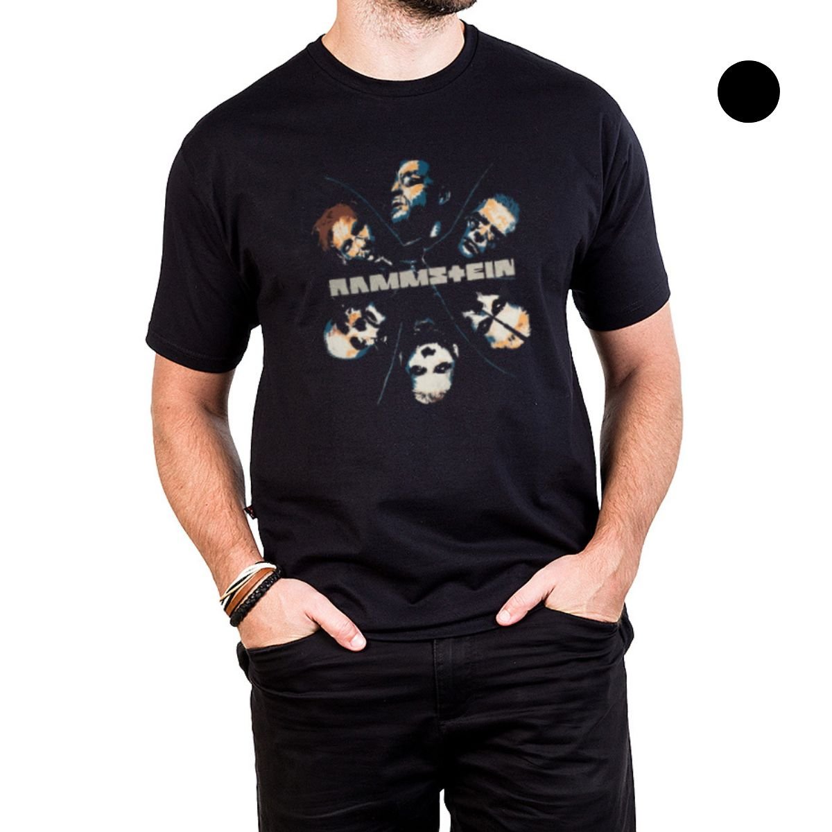 Camiseta Rammstein Rosenrot 100% algodão - UNISSEX