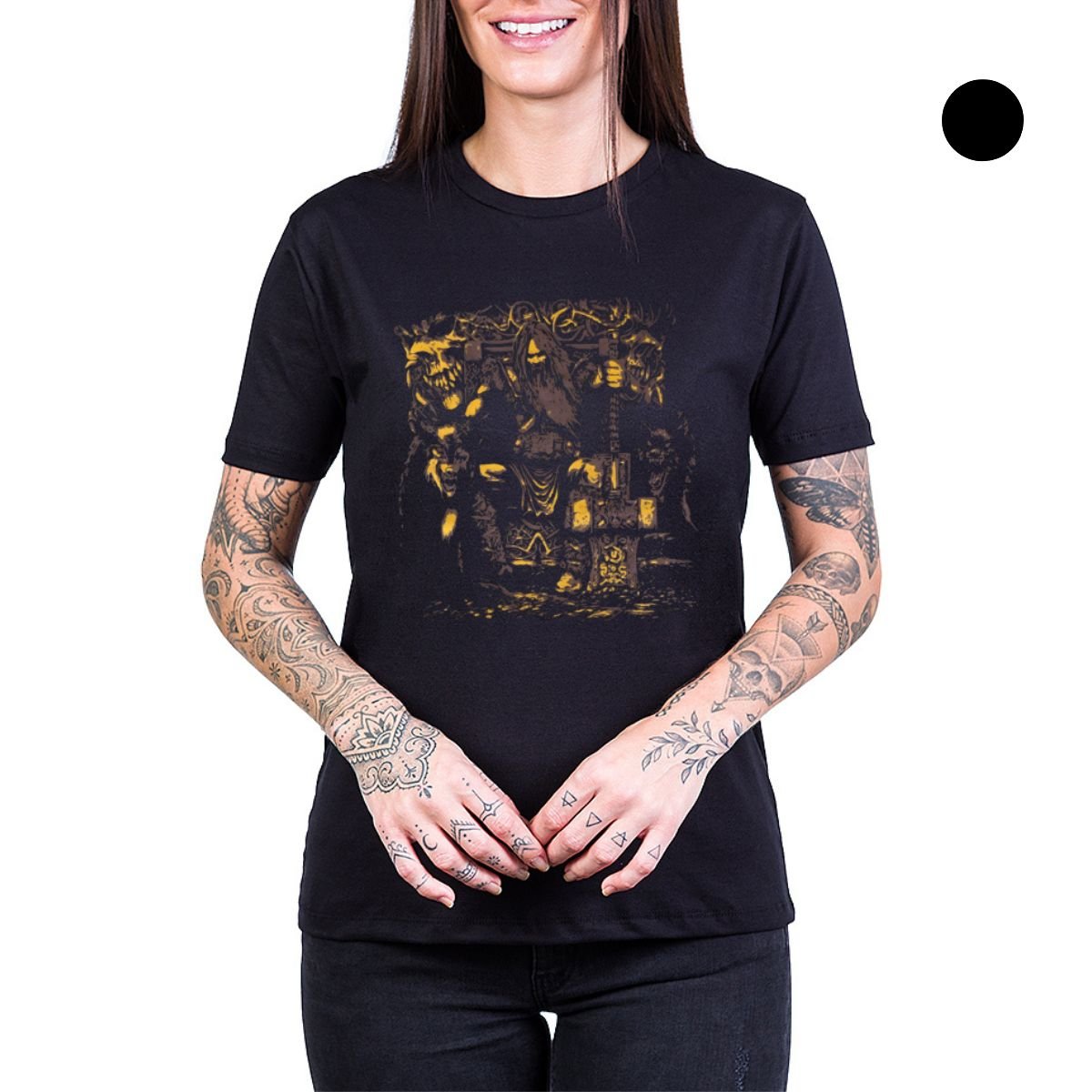 Camiseta Asking Alexandria Escrita 100% Algodão - Unissex