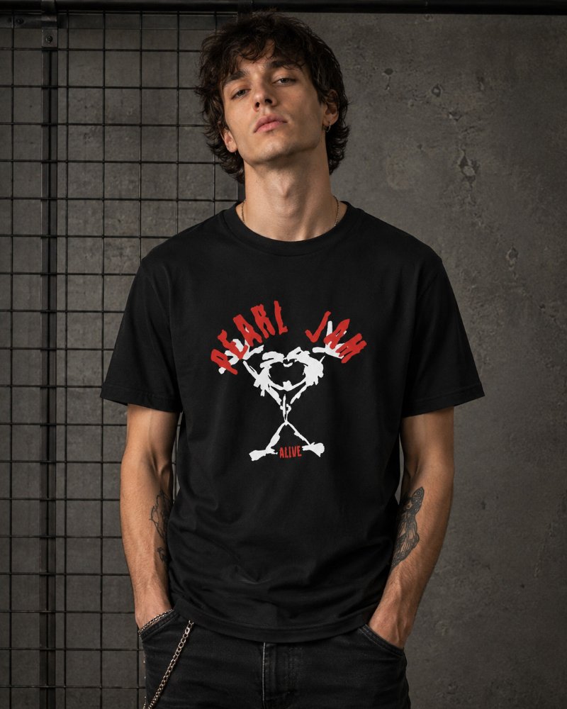 Camiseta Pearl Jam Alive Bandalheira - UNISSEX