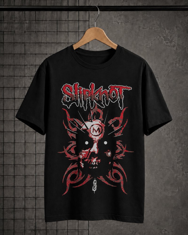 Camiseta Slipknot Mascara Craig Jones Bandalheira - UNISSEX