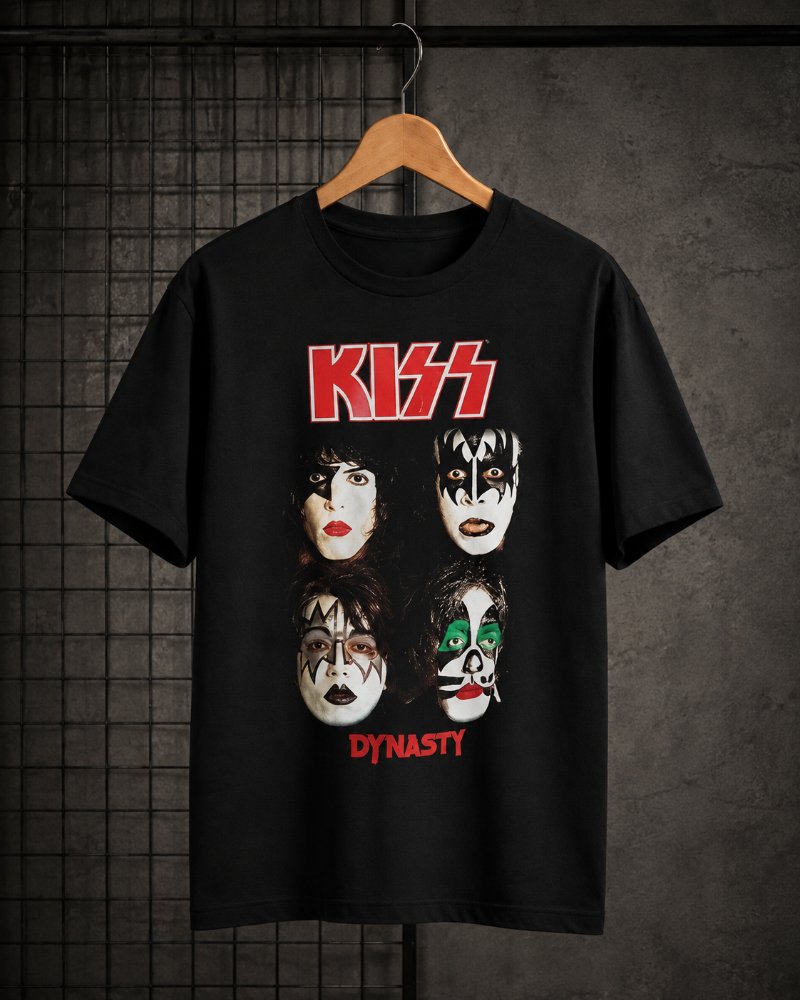 Camiseta Kiss Oficial Disnaty High definition - UNISSEX