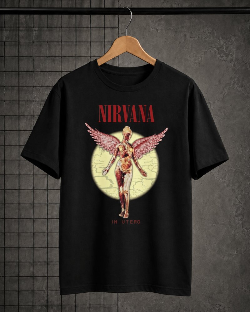 Camiseta Nirvana Oficial In Utero High definition - UNISSEX