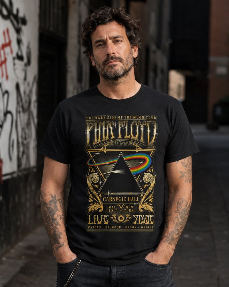 Camiseta Pink Floyd Oficial High definition - UNISSEX