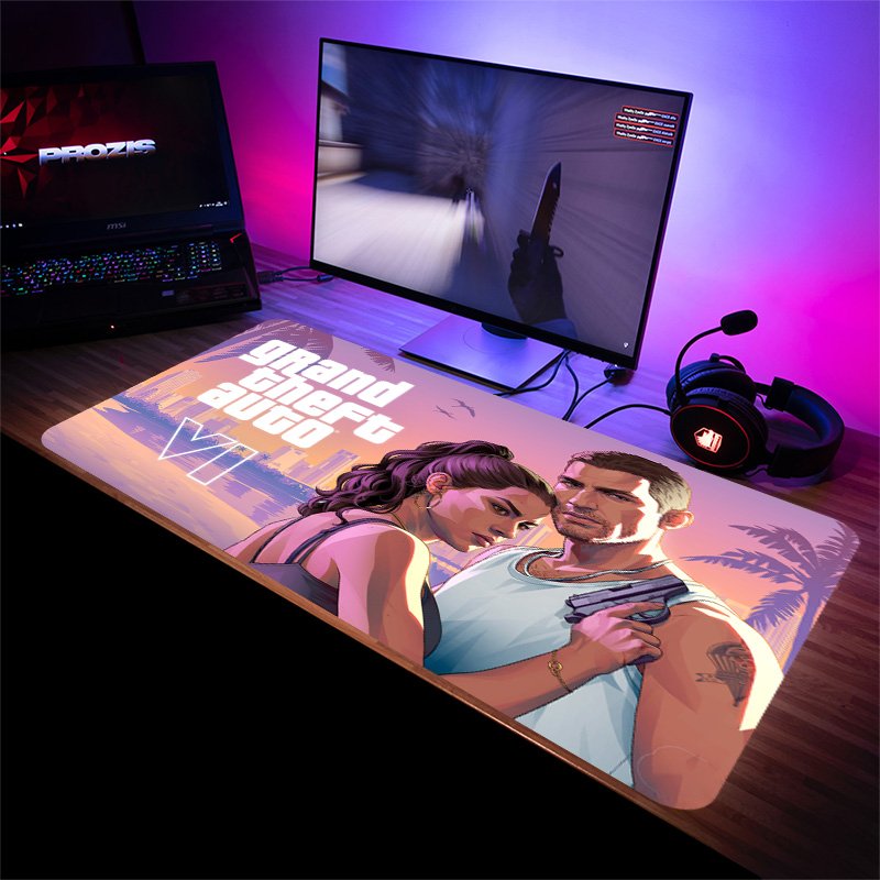 Mouse Pad Retangular Os Beatles Colorido Avulso